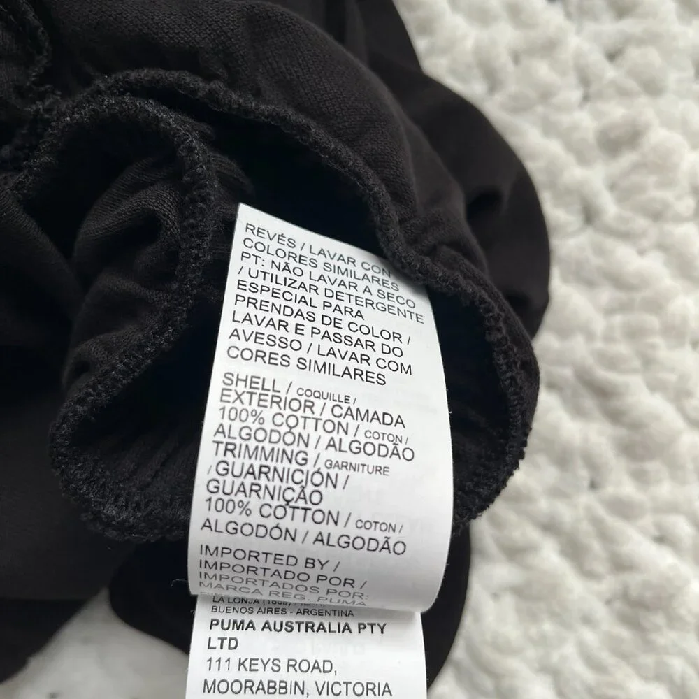 NWT Puma Textured Summer Shorts (Black) S